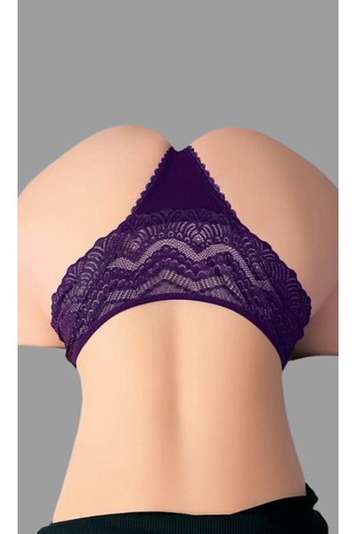 Cooqpoo Purple S/M - L/Xl Size Waist Thick Complete Pattern String Women Panties