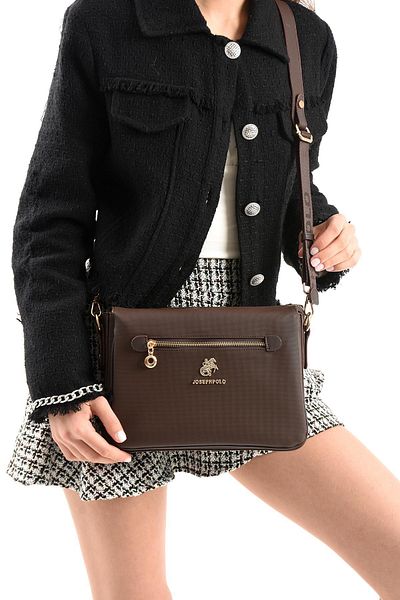 H&D COLLECTİON Geantă Messenger Model de umăr și crossbody cu 5 compartimente, foarte utilă 1012