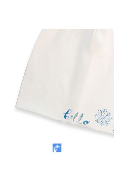 Kardelen Butik Denizli 100% Cotton Double Layer Girl's Combed Cotton Cap (4-8 Years)