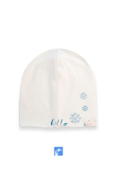 Kardelen Butik Denizli 100% Cotton Double Layer Girl's Combed Cotton Cap (4-8 Years)