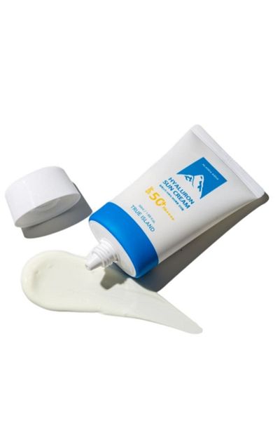 TRUE ISLAND Alaska Aqua Hyaluron Sunscreen Cream with Hyaluronic Acid SPF 50+ / PA++++ 50ml