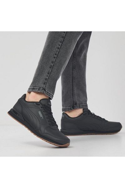 Puma Ανδρική μαύρη σόλα από καουτσούκ St Runner V3 L Casual Sports Shoes Vo 38485504