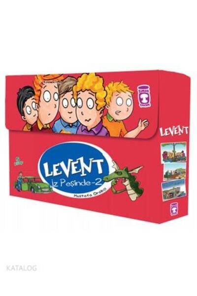 Timaş Çocuk Levent ve Tayfası İz Peşinde 2 (5 Kitap)