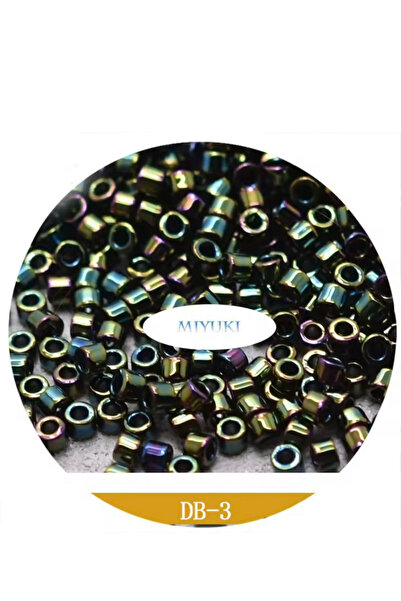SESİKA HOBİ Оригінальні намистини Miyuki Delica 11/00 № 10 Металізовані Ebrül...