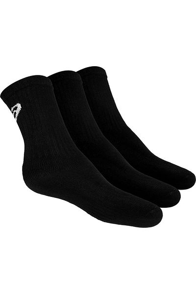 Asics Унисекс черни чорапи 3ppk Crew 155204-0900