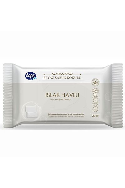 MATMEL White Soap Scented Wet Towel 90's