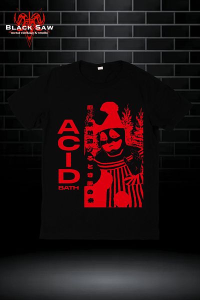 Valens Μπλουζάκι Acid Bath Sludge Metal Band