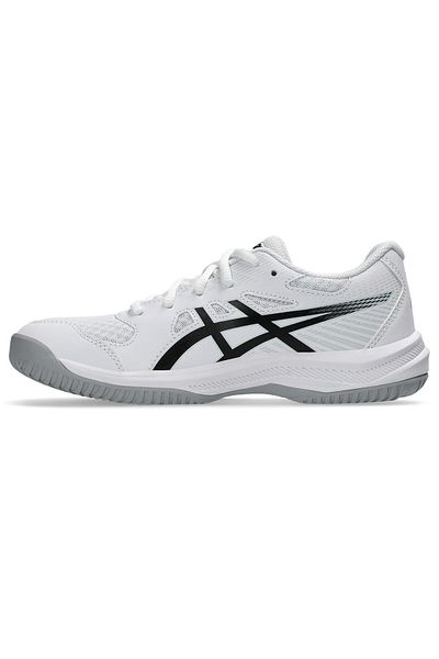 Asics Upcourt 6 Gs Large Unisex Kids White Volleyball Shoes 1074A045-101