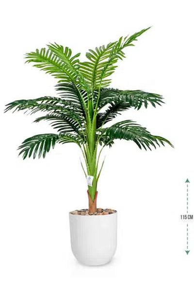 co arma Artificial palm tree simulation tree with natural texture, 115 cm high