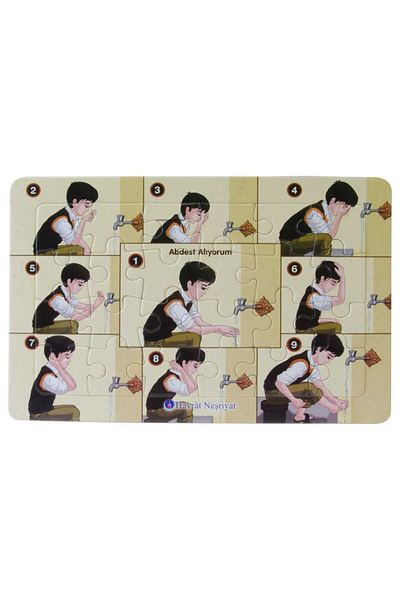 Destek Yayınları Puzzle (Ahmet Gets a Bath) Puzzles