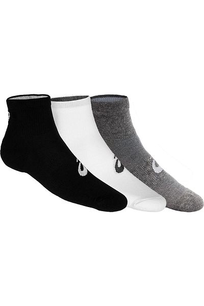Asics 3Ppk Quarter Unisex Multicolored Socks 155205 -0701