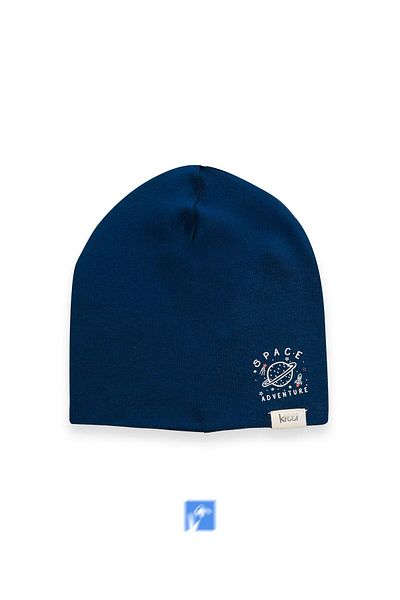 Kardelen Butik Denizli 100% Cotton Double Layer Boy's Combed Cotton Cap (4-8 Years)