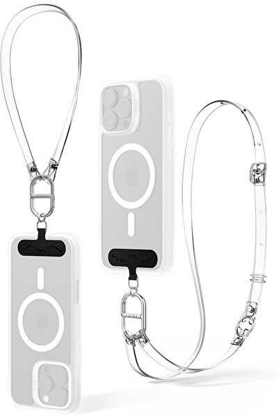 Spigen Ciel by CYRILL Cross Body Strap Boyun Askı ipi + Strap El Askı ipi + T...