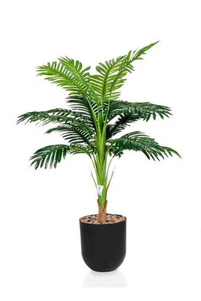 co arma Artificial palm tree simulation tree with natural texture, 115 cm high