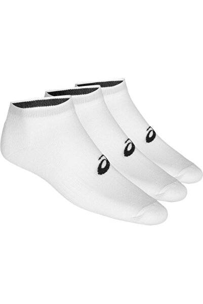 Asics 3Ppk Ped Unisex Beyaz Koşu Çorap 155206-0001