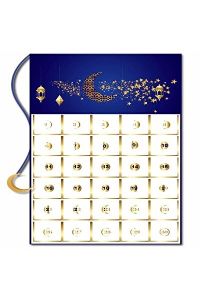 CNGZSHOP Μίνι Κατάστημα Ειδών Πάρτι Πάνελ Ραμαζάνι με Τσέπες 50*75