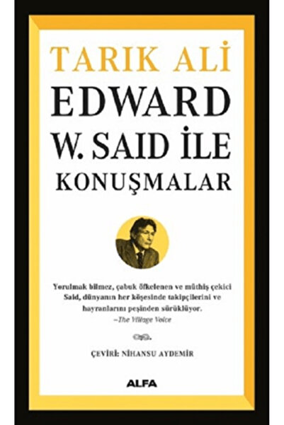 Alfa Yayınları Edward W. Said İle Konuşmalar
