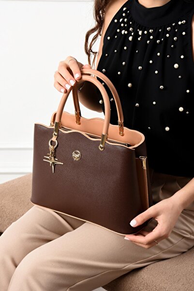 H&D COLLECTİON 2-секційна дуже стильна і практична сумка через плече 1015