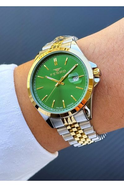 FERRO Asw123-I1920Fr Steel Cord Men's Wristwatch Clock