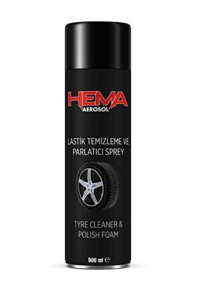 HEMA LASTIK TEMIZLEME SPREY 500 ML - Üretici Firma : -