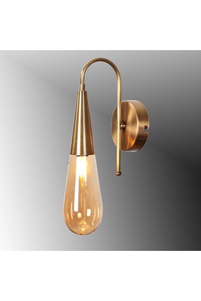 TT AYDINLATMA Tt023-Apl-Fullesk Tt Lighting Drop Model Full Antique Single Sconce