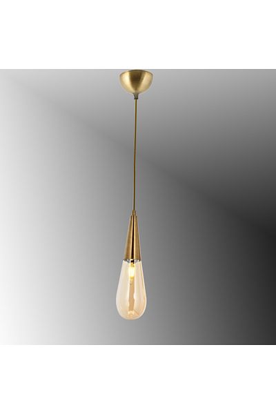TT AYDINLATMA Tt023-1-Fullesk Tt Lighting Drop Model Full Antique Single Chandelier