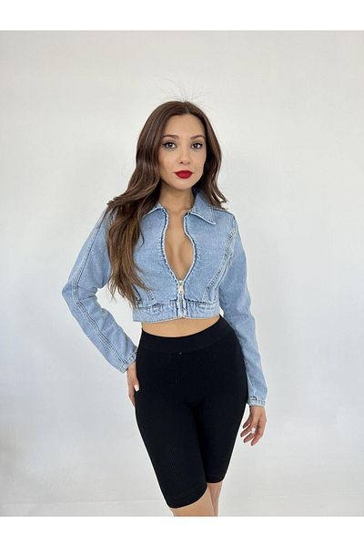 Kokosh moda 6875 Blue Denim Jacket