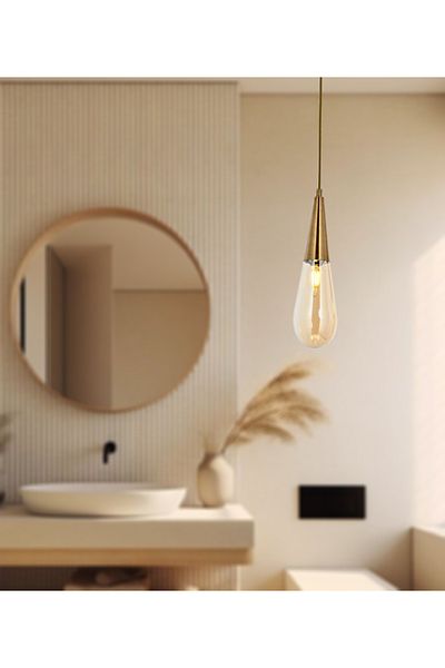 TT AYDINLATMA Tt023-1-Ytk-Fullesk Tt Lighting Drop Model Full Antique Bed Headboard Chandelier