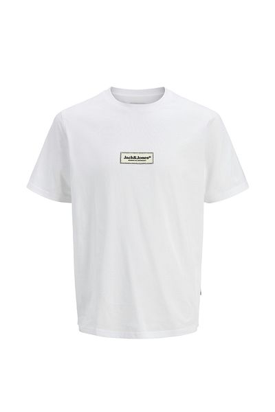 Jack & Jones Slogan Print Crew Neck T-Shirt