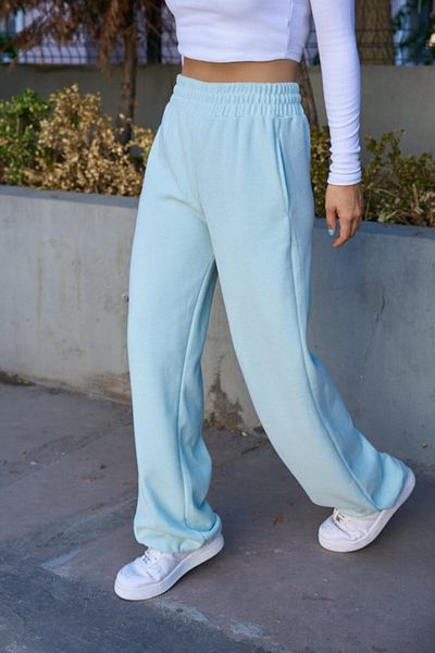 COjans Plain Elastic Tracksuit - Mint Green Color