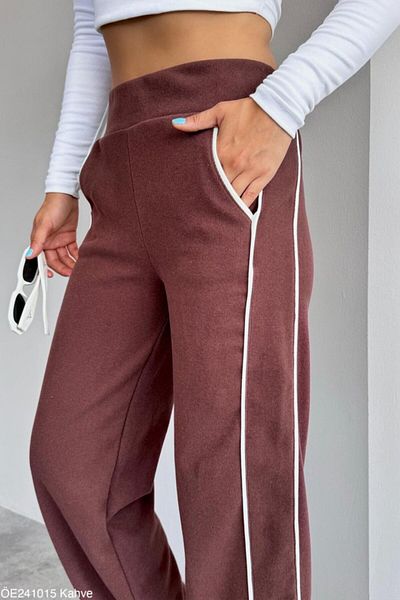Moda Asmira Brown with Side Stripe