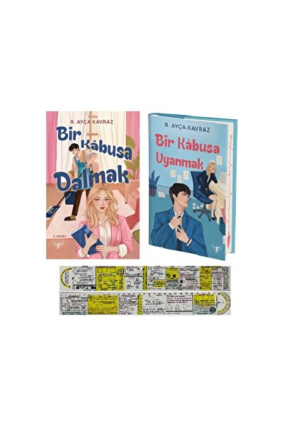 Artemis Yayınları Bir Kabusa Dalmak + Bir Kabusa Uyanmak 2 Kitap Set R. Ayça ...