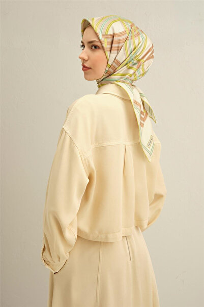 Armine 2025 Spring - Summer - Dj Pure Silk Scarf (Sura)-9333