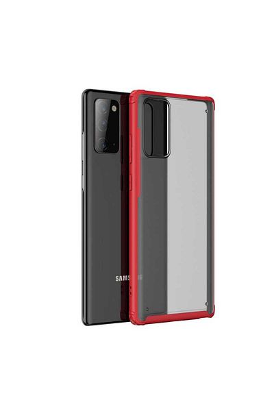 HTstore Galaxy Compatible Note 20 Case Zore Volks Cover-Red