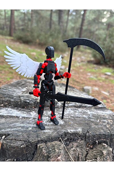 Phoenix Koleksiyon Dummy13 Titan13 Tüm Eklemleri Hareketli Robot Figür Oyuncak Melek Kanat + 6 Adet