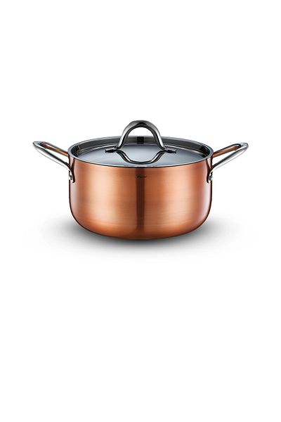 Brioni Copperfield 28 cm Fireproof Non-Stick Induction Ceramic Deep Pot
