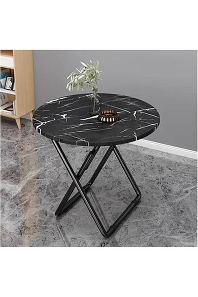 Modern shop Folding table for hospitality and serving, available in several colors