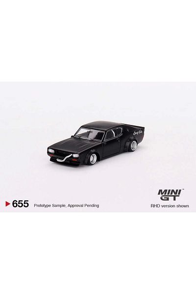 mini gt 1/64 Nissan Skyline Kenmeri Liberty Walk Matt Black