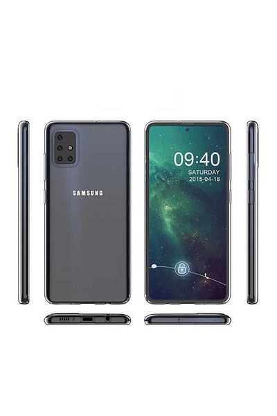 HTstore حافظة Zore Super Silicone متوافقة مع هاتف Galaxy A81 (Note 10 Lite).