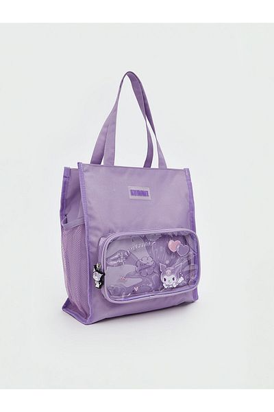 LC Waikiki Lilac Kuromi Printed Girl's Shoulder Bag