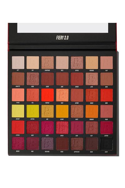 Beauty Bay مجموعة Fiery 2.0 من 42 لونًا من BEAUTY BAY