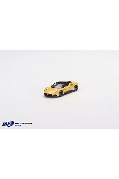 mini gt 1/64 Bbr Maserati Mc20 Giallo Genio Bbrdıe6404