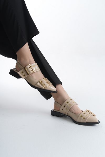 Liza Shoes Sandale cu bretele cu împânzire ZUZU pentru femei A006-K001