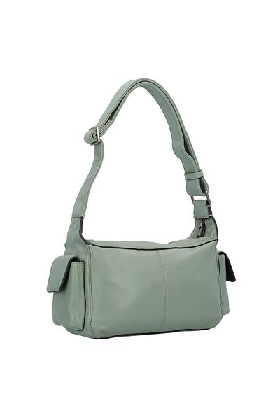 liebeskind Lila Schultertasche Leder 33 cm