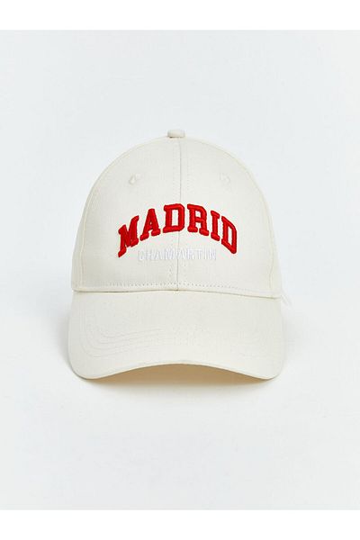 LC Waikiki New Season Madrid Embroidered Women's Cap - S5Dt64Z8