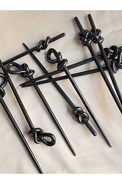 Twinssis Accessories Pachet de 2 bețișoare de păr în stil coreean strălucitor