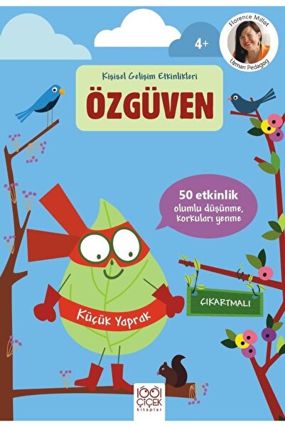 1001 Çiçek Kitaplar Özgüven Çıkartmalı Kişisel Gelişim Etkinlikleri Kitabı Fl...