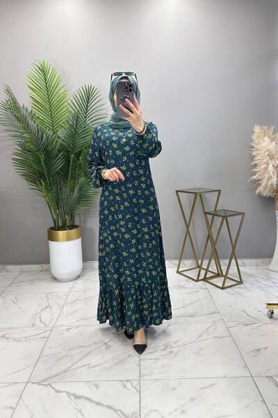 Mercan ÇİÇEK ELBİSE