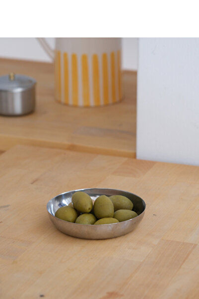 Beige & Stone Çelik 11,5 cm Atıştırmalık Sosluk 2'li Mini Tabak