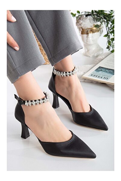 KOCAMANLAR Seribo Білекі Камінь Деталізована Відкрита П'ята Жіночі Туфлі на П...